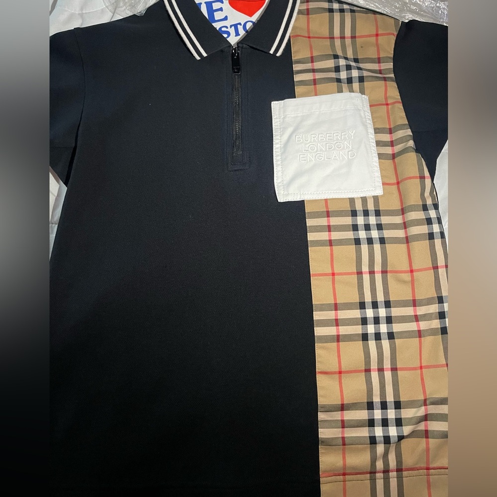 Burberry polo shirt kids 14Y